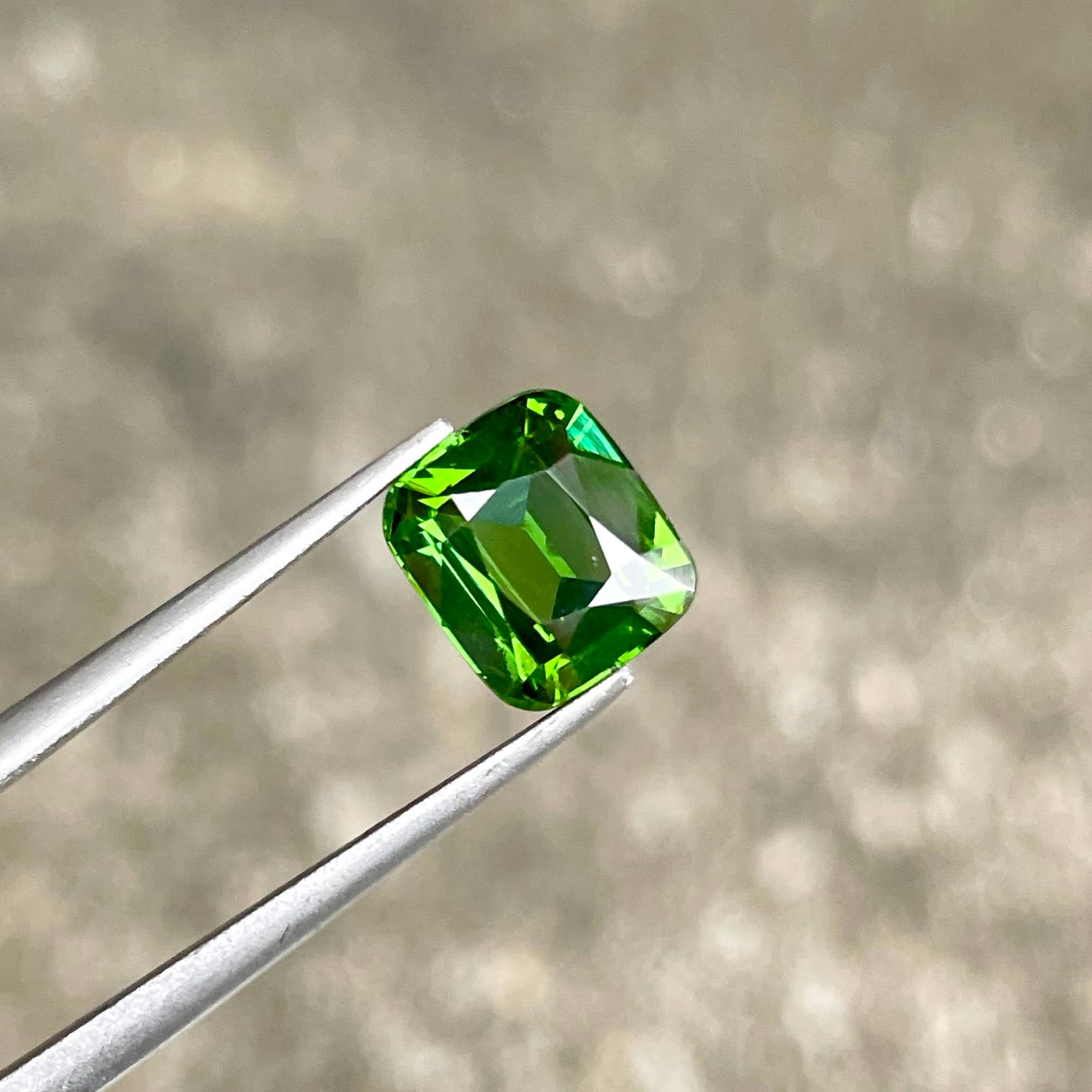 3.38 Carats Fine Quality Green Zircon