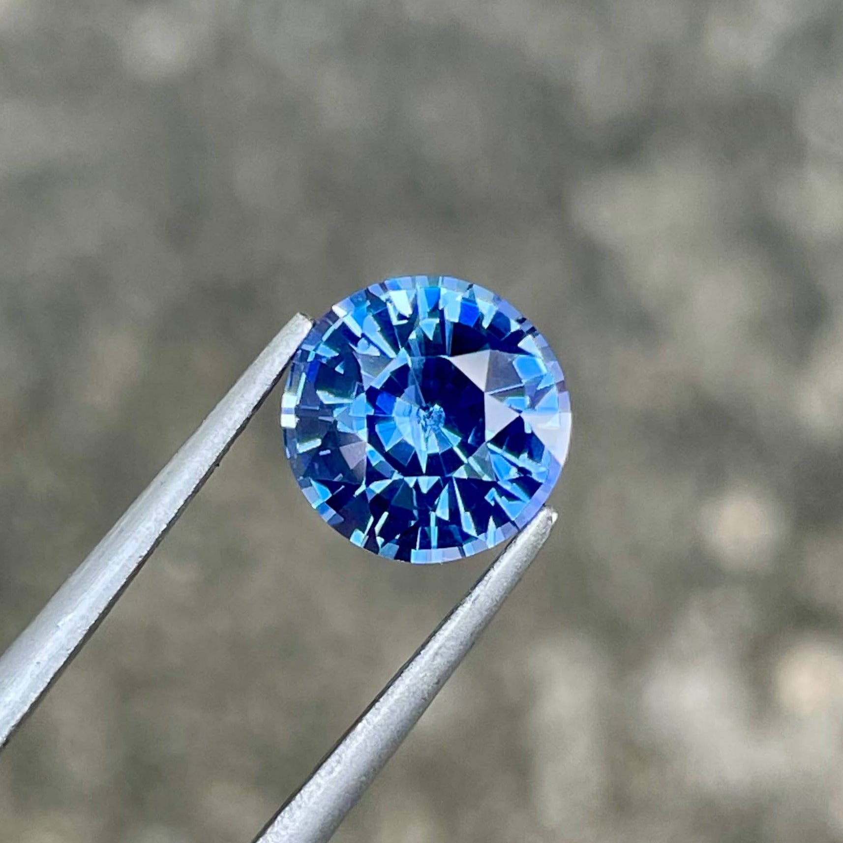 2.44 Carat Cornflower Blue Sapphire