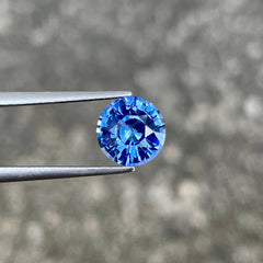 2.44 Carat Cornflower Blue Sapphire