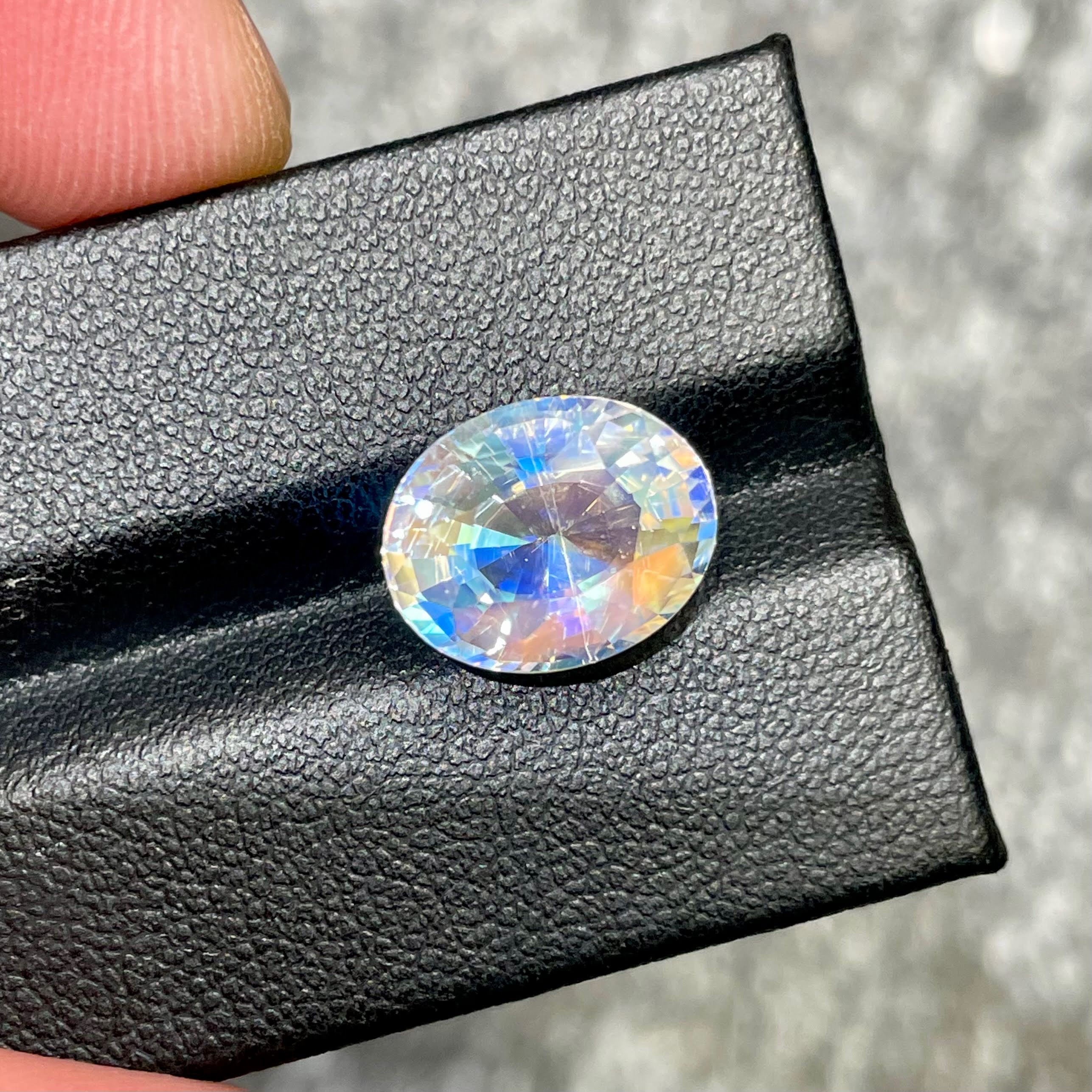 5.59 Carat Faceted Moonstone