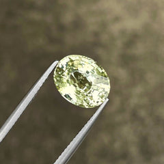 4.99 Carats Certified Yellow Sapphire