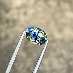 3.99 Carats Bi Color Parti Sapphire