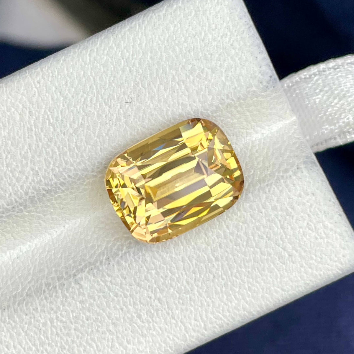  12.19 Carats Champagne Yellow Zircon